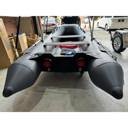 Transom Wheel Launcher for Inflatable Boat boatyardmalaysia