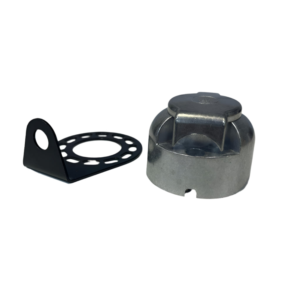 Boatyard Malaysia 7Way RV Boat Truck Trailer Metal Plug Connector Adaptor Socket Kit 12V European RV - Boatyard Malaysia