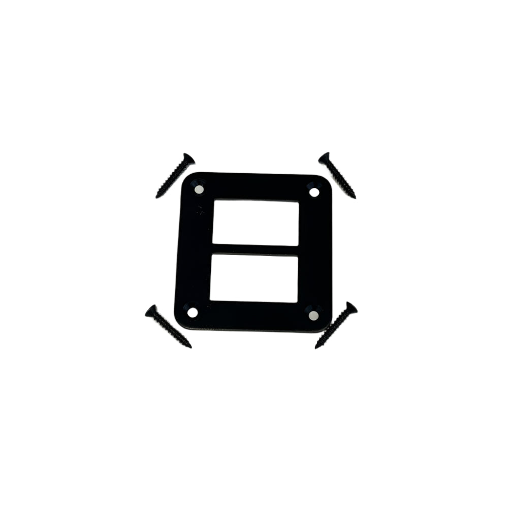 Boatyard Malaysia 2 way Aluminum Rocker Switch Panel Houseing Holder - Boatyard Malaysia