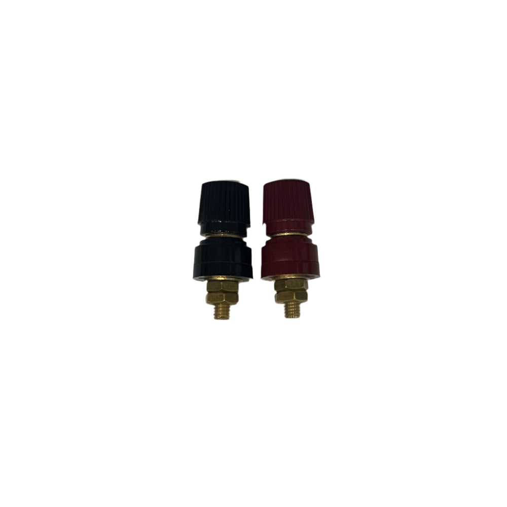 Boatyard Malaysia Brass Stud Preium Remote Battery Power Connector- Red & Black - Boatyard Malaysia