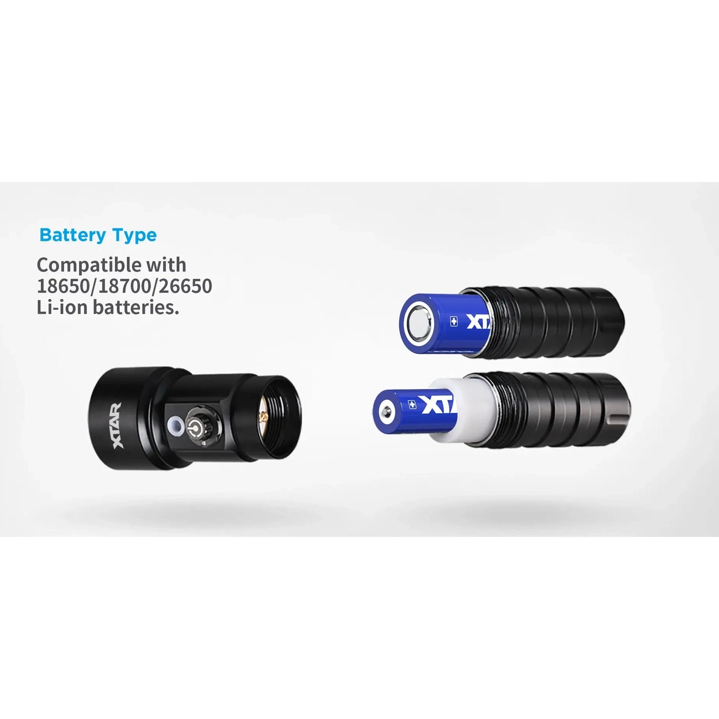 XTAR WHALE D26W 1000lm Warm Light Diving Flashlight boatyardmalaysia