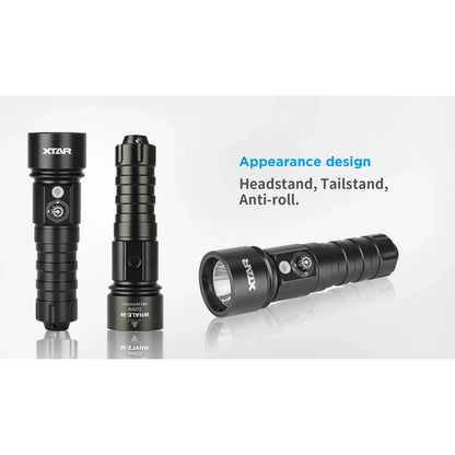 XTAR WHALE D26W 1000lm Warm Light Diving Flashlight boatyardmalaysia