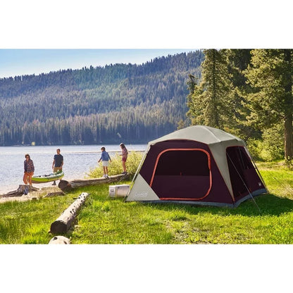 Skylodge 10-Person Camping Tent, Blackberry