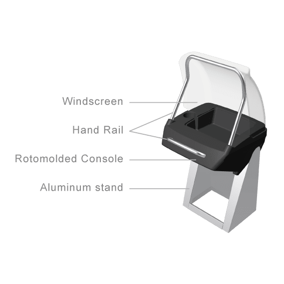 Kimple Rotomolded Console - Boatyard Malaysia