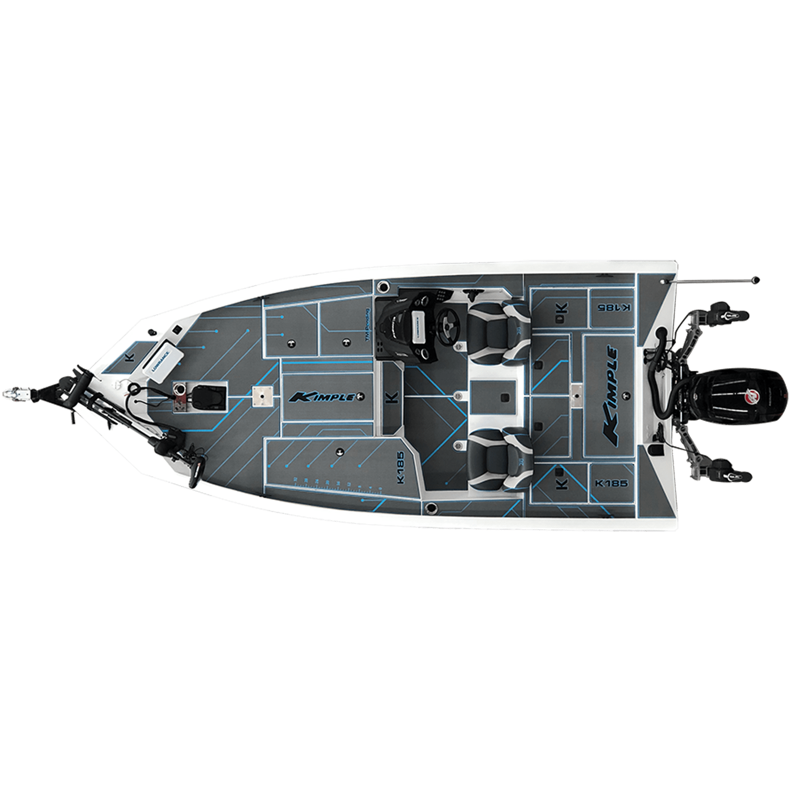 Kimple Bassboat K185 - Boatyard Malaysia