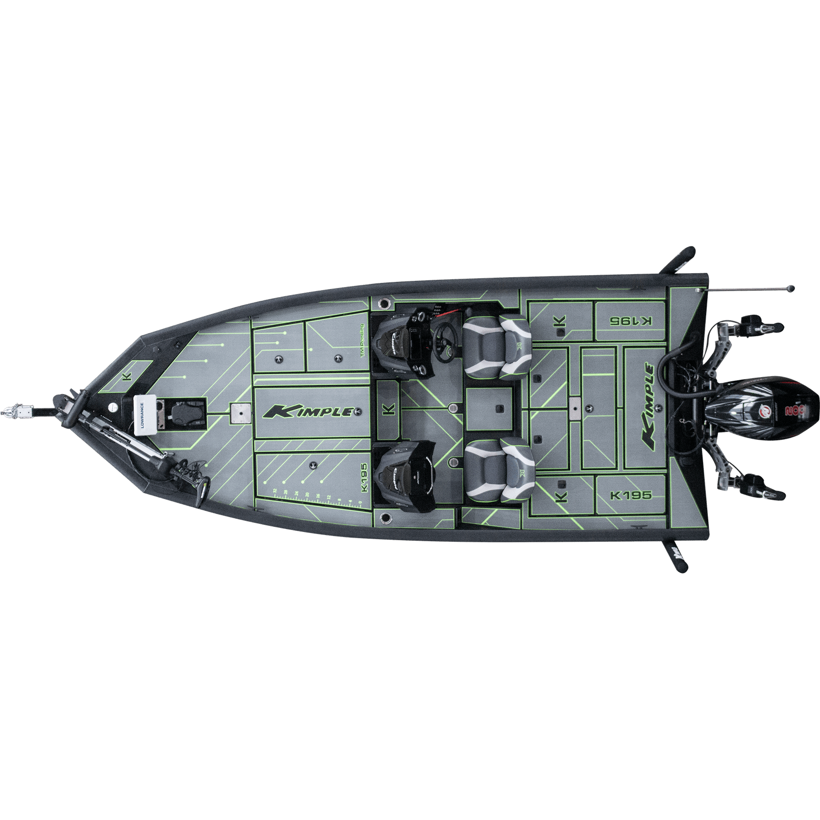 Kimple Bassboat K195 - Boatyard Malaysia