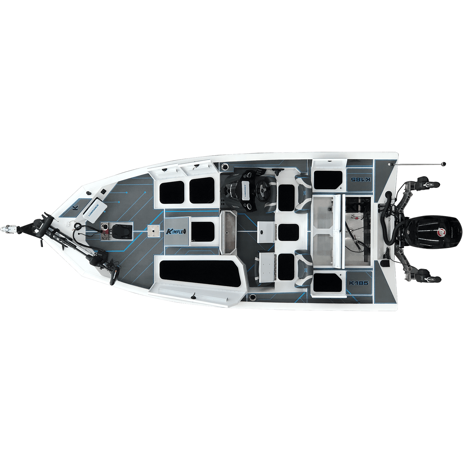 Kimple Bassboat K185 - Boatyard Malaysia