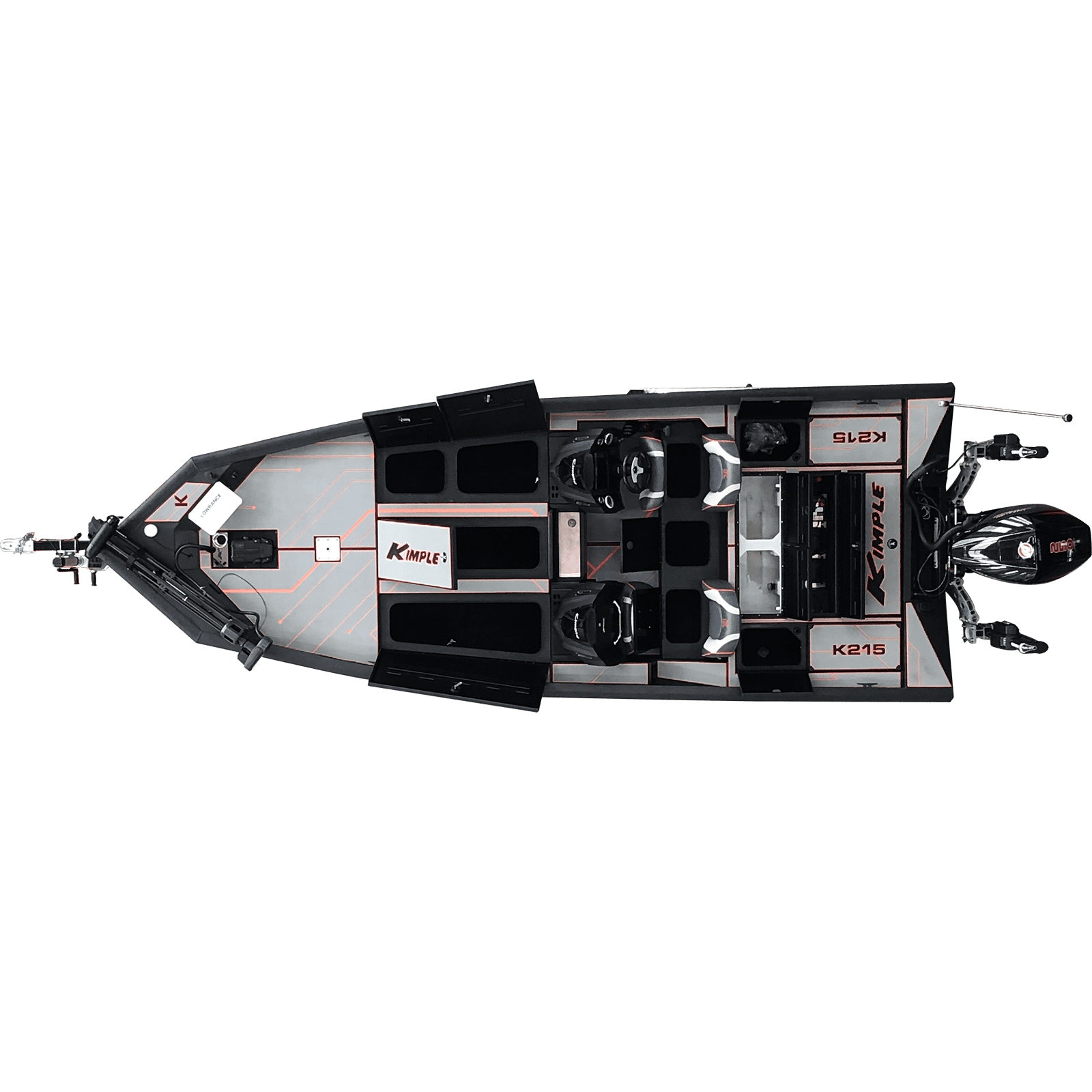 Kimple Bassboat K215 - Boatyard Malaysia