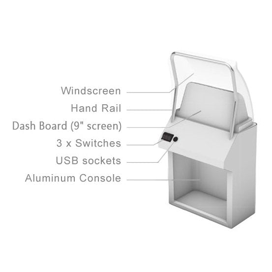 Kimple Aluminium Console - Boatyard Malaysia