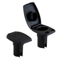 Attwood Oval Base For Angled Pole 2-Pin Black - Boatyard Malaysia