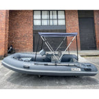 Delta AL 360 Rigid Inflatable Boat with 2-Bow Bimini & ST Console boatyardmalaysia