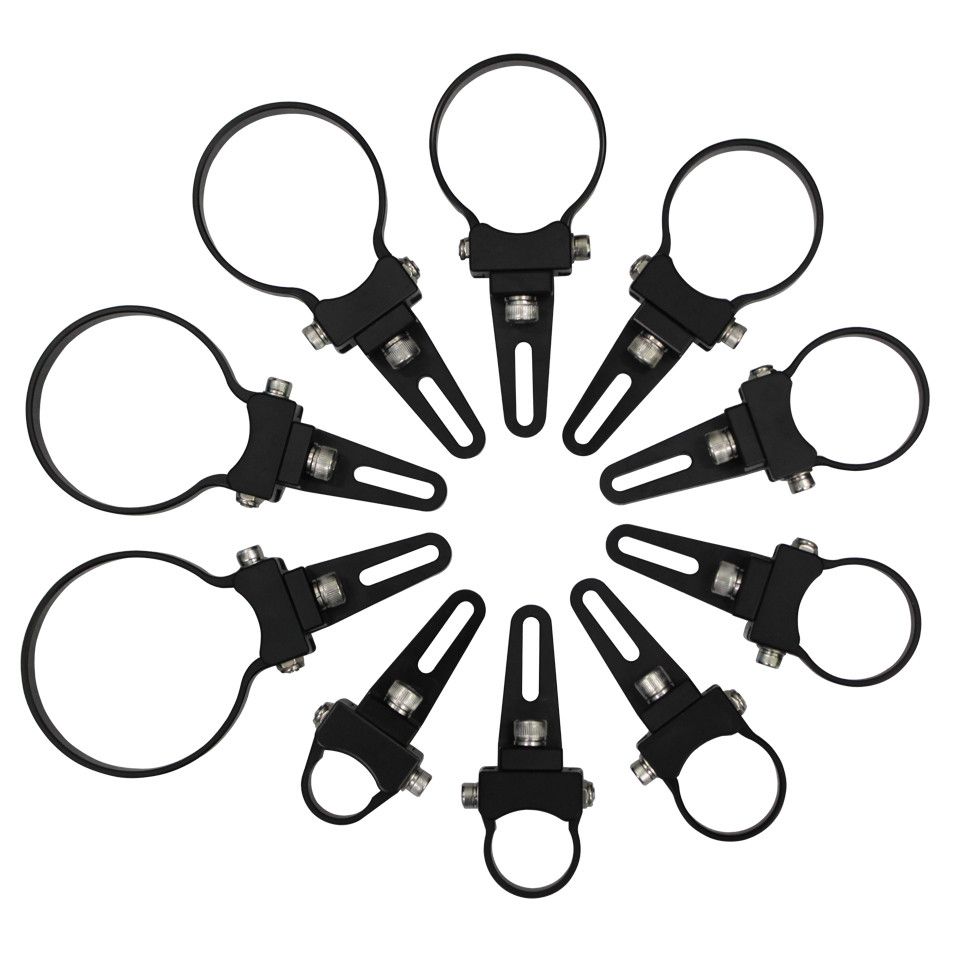 Black Oak Led Black Oak 2" O Type Bracket Pair - Boatyard Malaysia