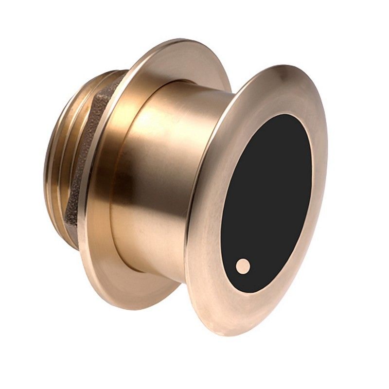 B164 Bronze Thru-Hull Transducer with Humminbird - 14-Pin Plug - 12 boatyardmalaysia