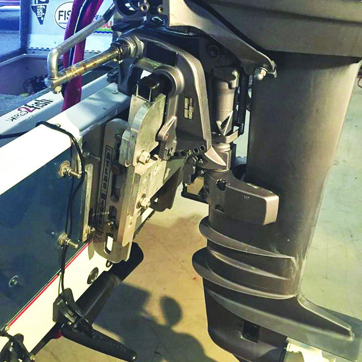 T-H Marine Atlas Micro 4" Set Back Hydraulic Jack Plate - Boatyard Malaysia