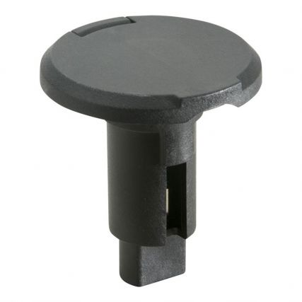Attwood LightArmor Plug-In Base - 2 Pin - Black