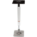 Attwood SWIVL-EZE LockN-Pin 3/4" Pedestal Kit 13" Post 7" x 7" Stainless Steel Base Plate - Boatyard Malaysia