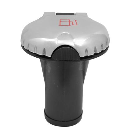 Attwood Deck Fill for Carbon Canister System - Straight Body & Scalloped Stainless Steel Cap - Boatyard Malaysia