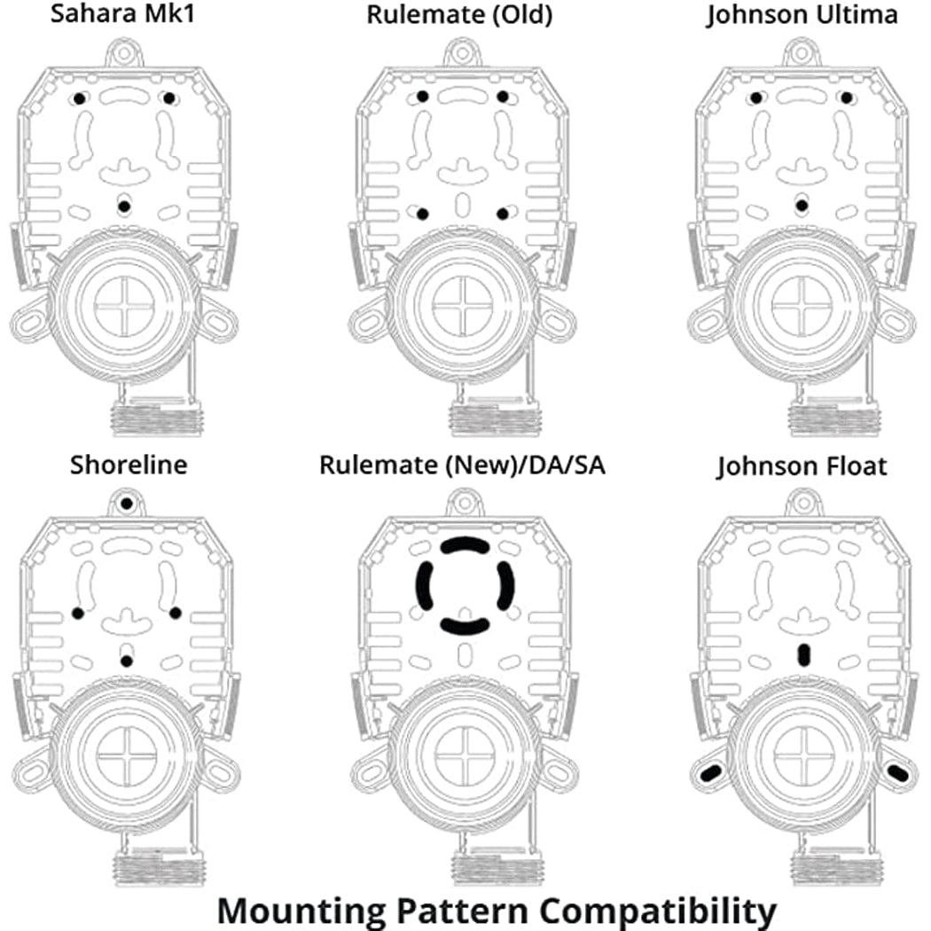 Attwood Sahara MK2 Automatic Bilge Pump 12V 500 GPH - Boatyard Malaysia