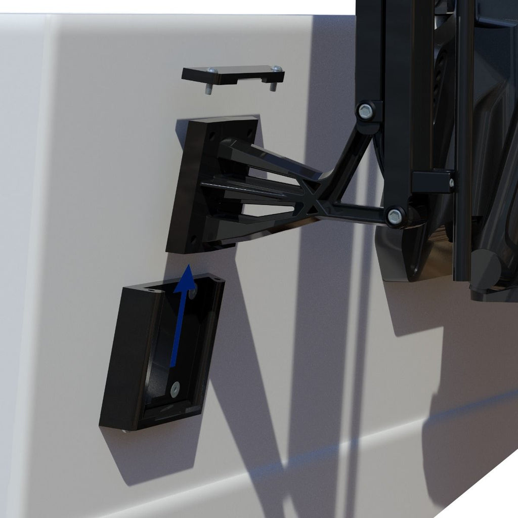 Black Quick Release Mounting Bracket For Axis AND boatyardmalaysia