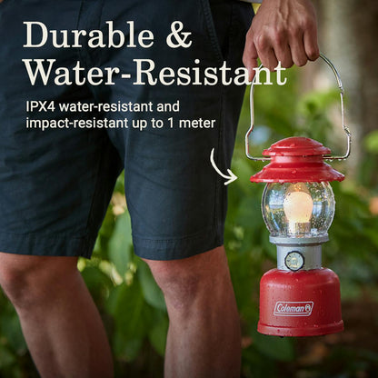 Classic 500 Lumens LED Lantern, Red boatyardmalaysia