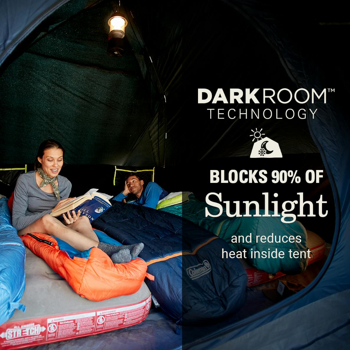 Skydome™ 6-Person Screen Room Camping Tent with Dark Room™ Technology boatyardmalaysia