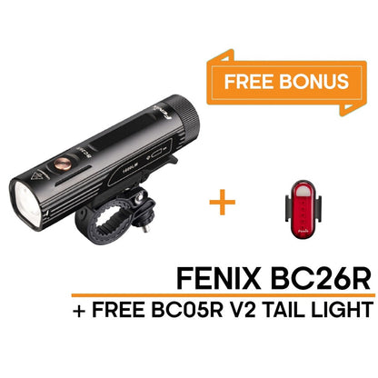 FENIX BC26R 1600L BIKE LIGHT + BC05R V2.0 SET boatyardmalaysia