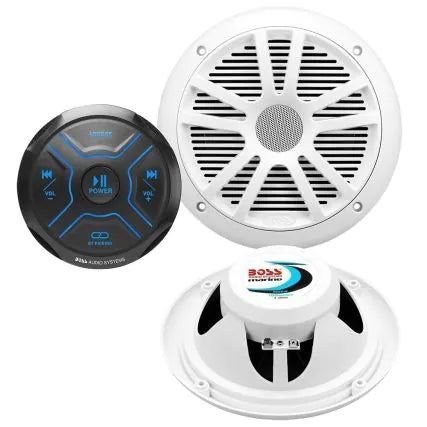 Boss Audio MG150W.6 Package W/ MGR150B And Pair Of MR6W - Boatyard Malaysia