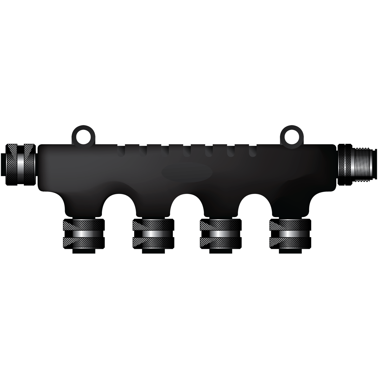 Oceanic System Micro 4 Way Tee Connector - Boatyard Malaysia