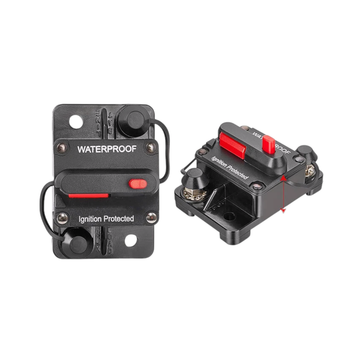 60A Circuit Breaker 12V Trolling with Manual Reset Waterproof boatyardmalaysia