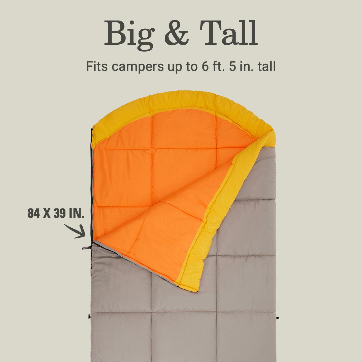 Arch Bay 15° F Big & Tall Sleeping Bag boatyardmalaysia