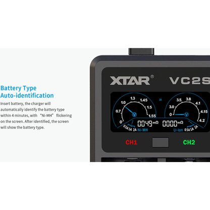 XTAR VC2S CHARGER boatyardmalaysia