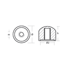 Mercruiser Nut for outdrive boatyardmalaysia