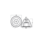 Quick Propeller Nut Anode Kit for Bow Thrusters