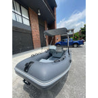 Delta AL 360 Rigid Inflatable Boat with 2-Bow Bimini & ST Console boatyardmalaysia