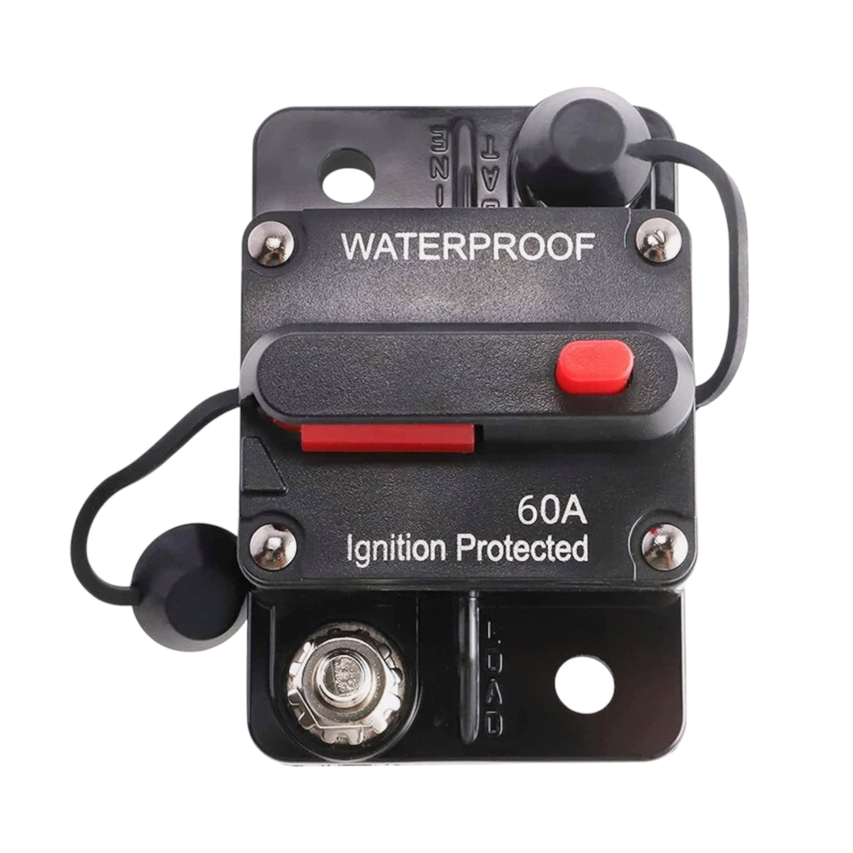 60A Circuit Breaker 12V Trolling with Manual Reset Waterproof boatyardmalaysia