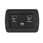 Jabsco Quiet Flush E2 Electric Toilet with Solenoid Valve, Compact Size, 12V - Boatyard Malaysia