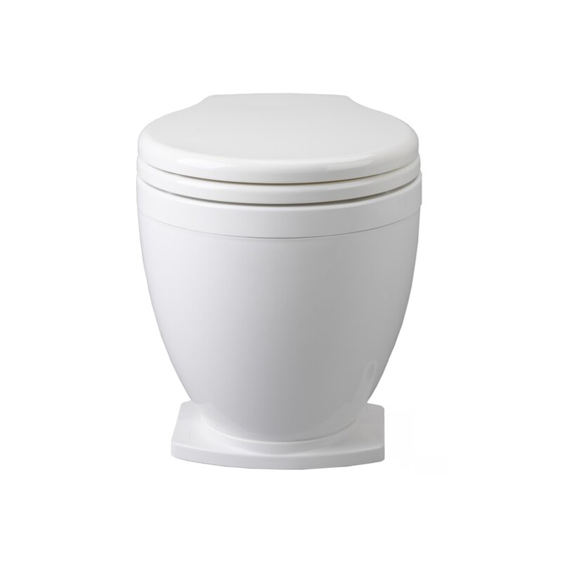 Jabsco Lite Flush Electric 12V Toilet W/Control Panel