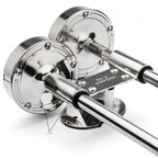 Deluxe SS Dual Trumpet Horn 12V