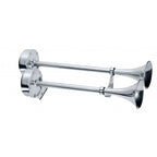 Deluxe SS Dual Trumpet Horn 12V