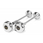 Deluxe SS Shorty Dual Trumpet Horn 12V