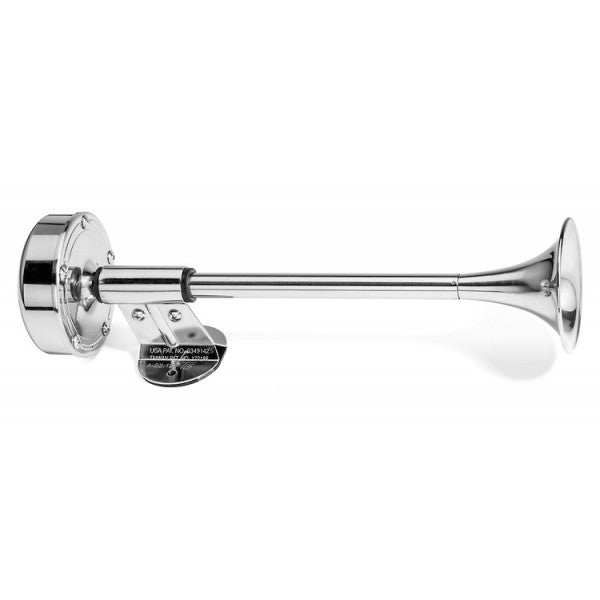 Deluxe SS Shorty Single Trumpet Horn 12V