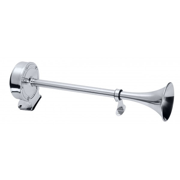 Deluxe SS Single Trumpet Horn 12V
