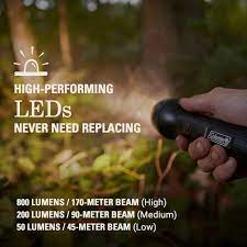 Coleman Classic Recharge 800 Lumens LED Flashlight