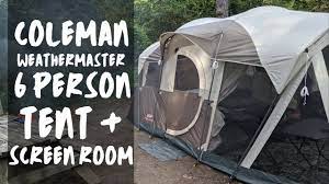 WeatherMaster 6-Person Tent with Screen Room
