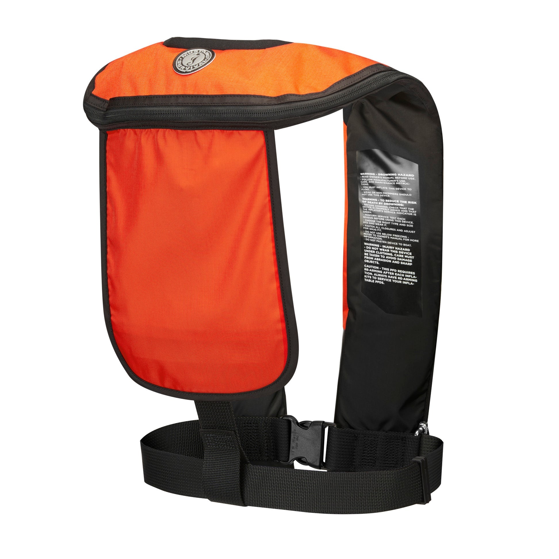 Mustang Survival Mustang Hit Inflatable PFD For Law Enforcement Orange-Black - Boatyard Malaysia
