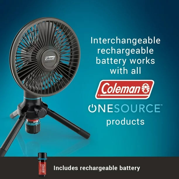 OneSource™ Multi-Speed Fan & Rechargeable Battery