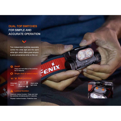 Fenix HM65R-T V2.0 Rechargeable Headlamp boatyardmalaysia