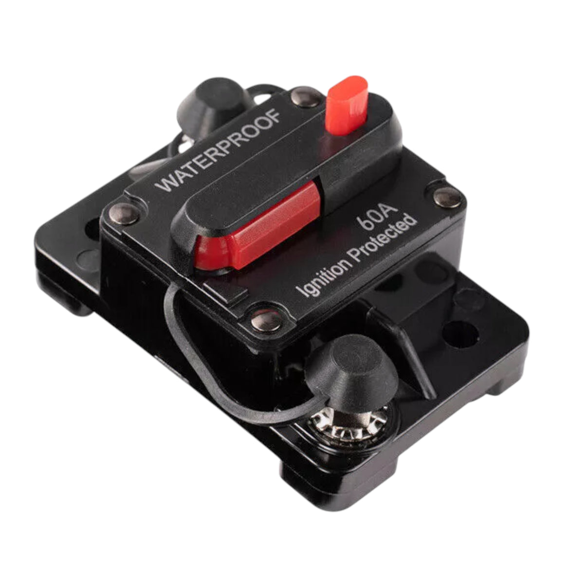 60A Circuit Breaker 12V Trolling with Manual Reset Waterproof boatyardmalaysia