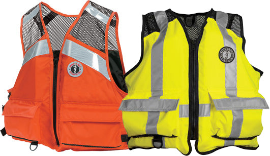 Mustang High Visibility Industrial Mesh Vest S/M