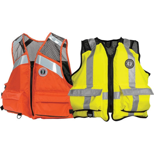 Mustang Survival Mustang High Visibility Industrial Mesh Vest XXL/XXXL - Boatyard Malaysia